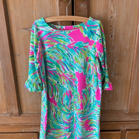 Lilly Pulitzer Other - Lilly Pulitzer mini Belden style with ruffle detail on sleeve. Size L (8-10)
